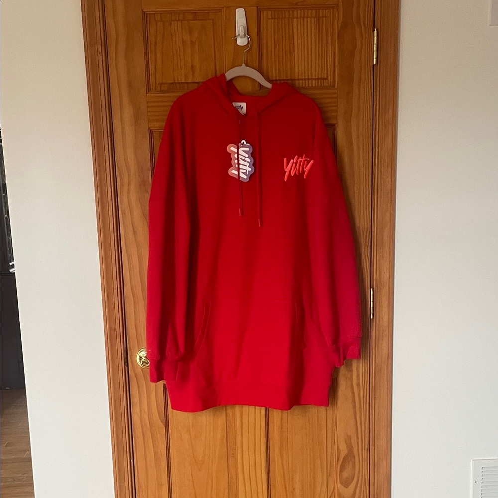 YITTY Bold Red Hoodie